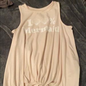 Pink tank top